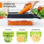 Cortador e Ralador de Legumes - Corte seguro™ 13 em 1