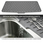 Tapete Escorredor com Dreno Inteligente - DryFlow™
