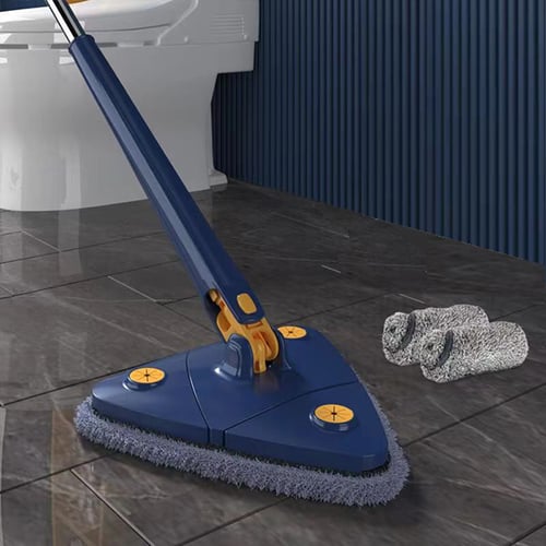 Clean Top 2.0™ — Esfregão Giratório 360° com Cabo 1,3m e Microfibra