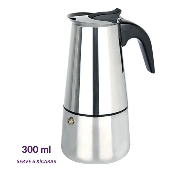 Cafeteira Italiana Aço Inox MASTER