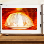 MicroTop™ — Tampa Protetora para Micro-ondas 26cm sem BPA