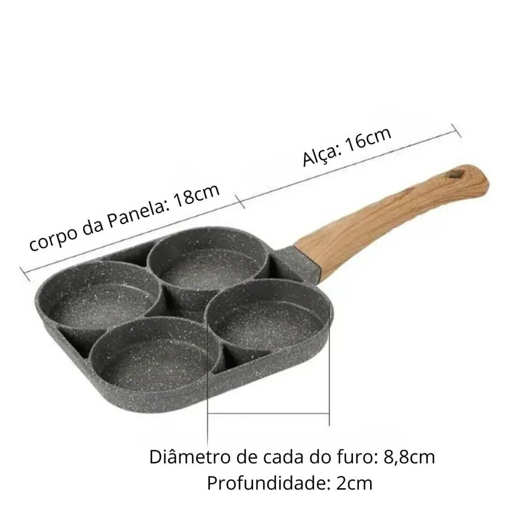 Frigideira MultiChef 3 Divisões