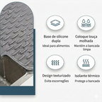 Tapete Escorredor com Dreno Inteligente - DryFlow™