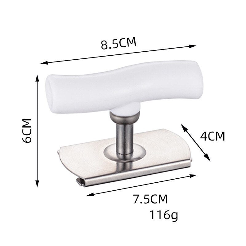 Abridor Master™ — Abridor Universal Ajustável Inox para Tampas de 3 a 9,5cm