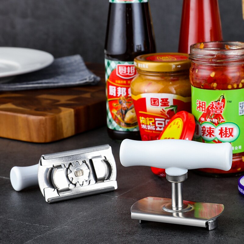 Abridor Master™ — Abridor Universal Ajustável Inox para Tampas de 3 a 9,5cm