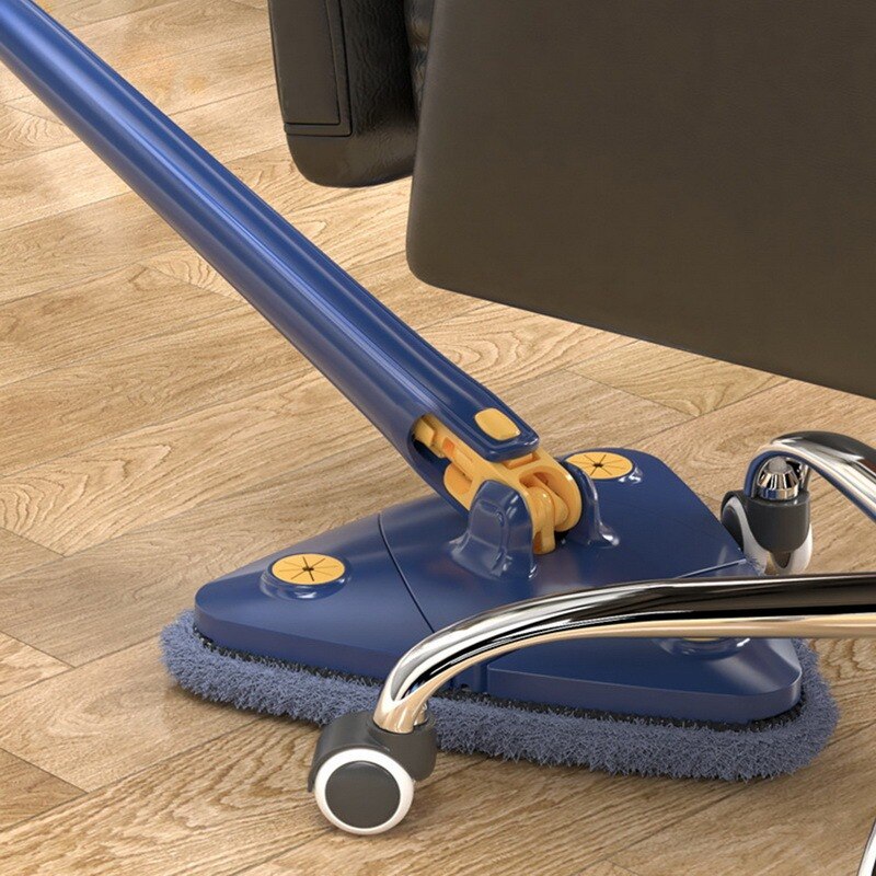Clean Top 2.0™ — Esfregão Giratório 360° com Cabo 1,3m e Microfibra