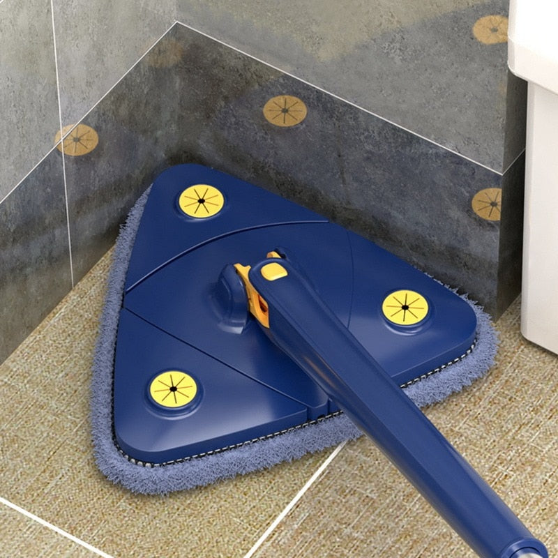 Clean Top 2.0™ — Esfregão Giratório 360° com Cabo 1,3m e Microfibra