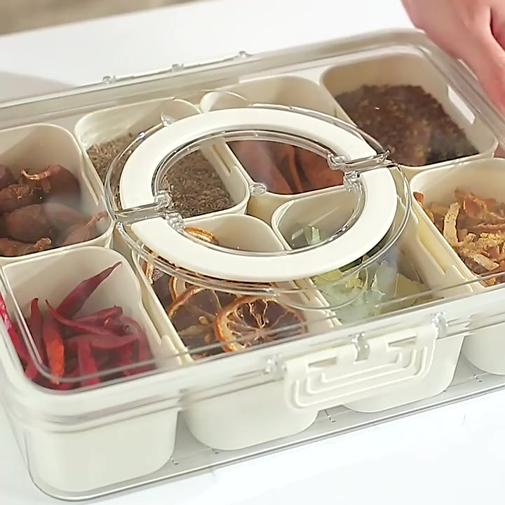 Organizador de Geladeira Premium com 8 Divisórias