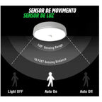 Lâmpada Inteligente Sem Fio Sensor Indução Recarregável Usb