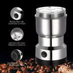 Moedor de Café Elétrico de Aço Inoxidável para Casa