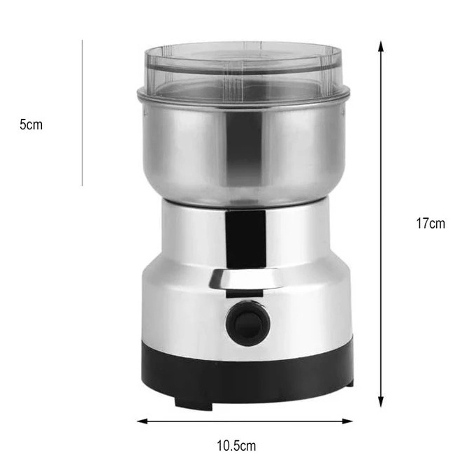 Moedor de Café Elétrico de Aço Inoxidável para Casa