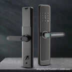 Fechadura Digital Inteligente com Impressão Digital e Teclado com Tag Wifi Moderna Bloqueio de impressões digitaisGM2501