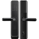 Fechadura Digital Inteligente com Impressão Digital e Teclado - com Tag Wifi Moderna Bloqueio de impressões digitais