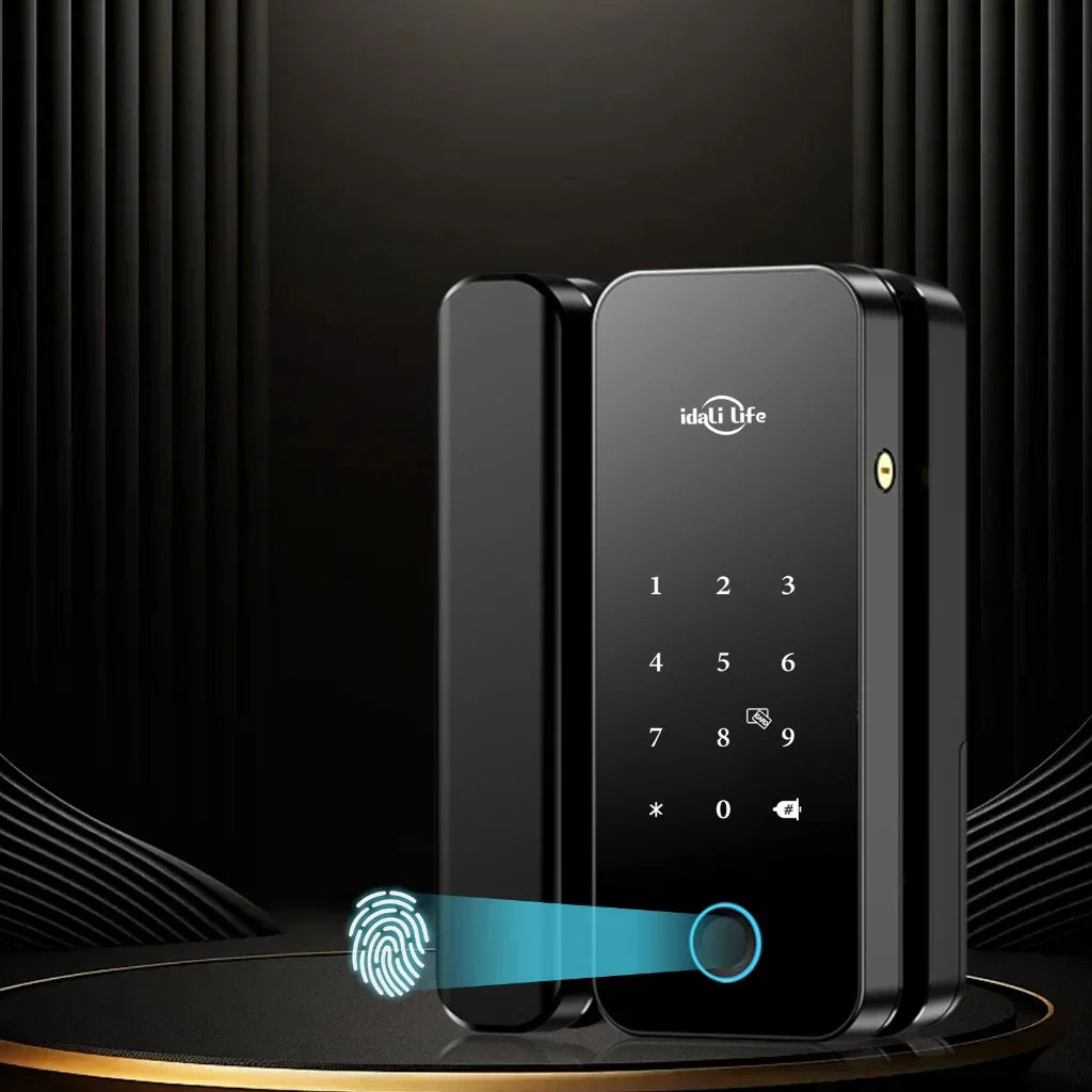 Fechadura De Porta Inteligente WiFi À Prova D'água Eletrônica De Impressão Digital Para De madeira IDALI LIFE