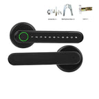 RAYKUBE-Fechadura porta de digital, Fechadura Digital com Senha, Smartlife, Tuya APP Desbloquear