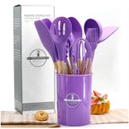 Kit Silicone Premium 12 Peças - Cozinhe Sem Riscar Suas Panelas | ÚLTIMOS KITS