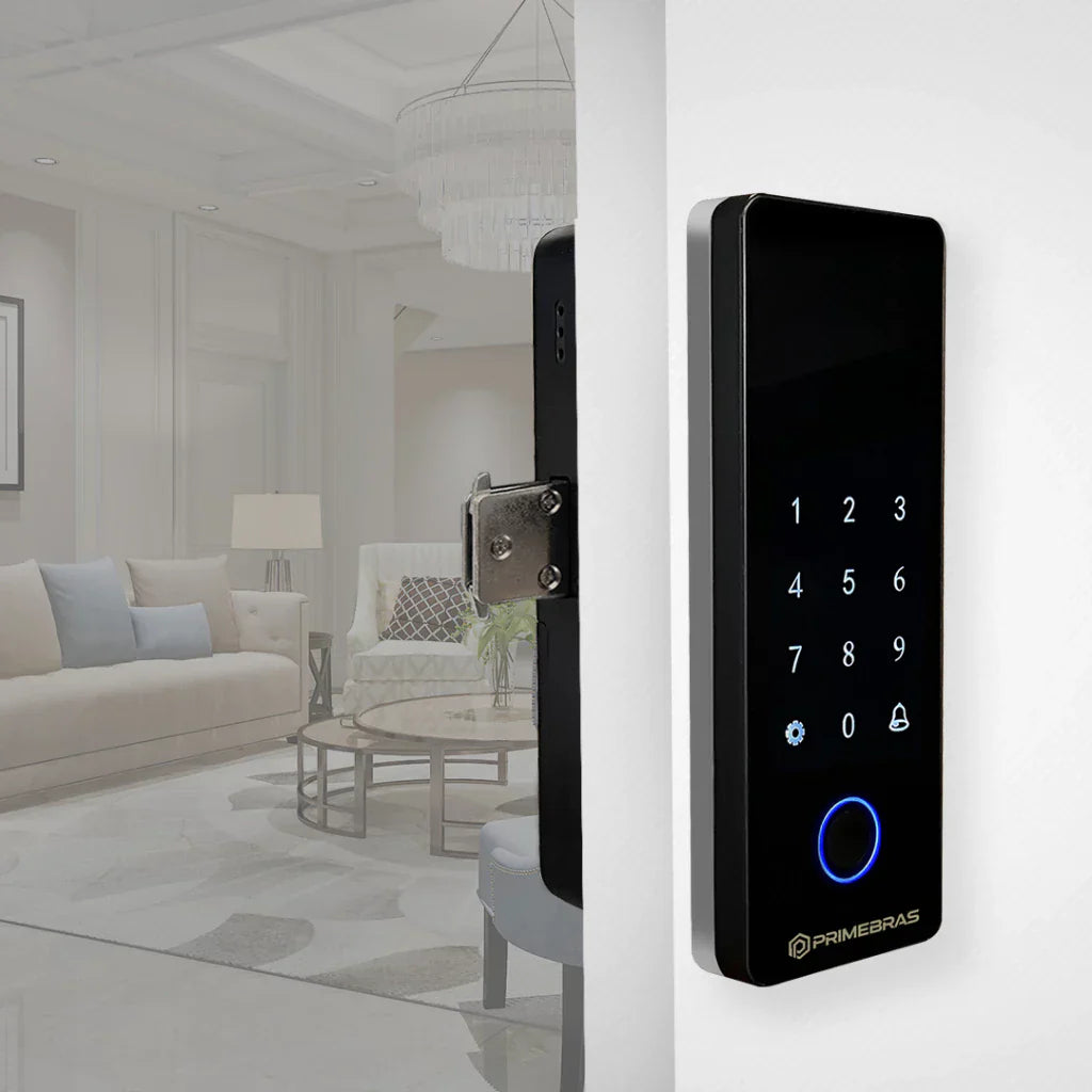 Fechadura Biométrica Eletrônica Touch Digital Primebras Athenas