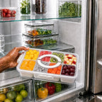 Organizador de Geladeira Premium com 8 Divisórias