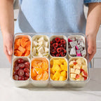 Organizador de Geladeira Premium com 8 Divisórias