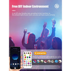 Lâmpada De Teto 24W / 110v Inteligente WiFi Tuya Smart App Forma Redonda Mutável Cor RGBCW Controle Remoto