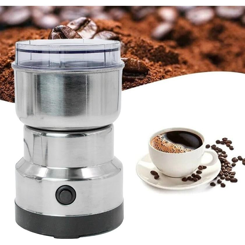 Moedor de Café Elétrico de Aço Inoxidável para Casa