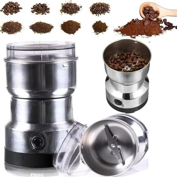 Moedor de Café Elétrico de Aço Inoxidável para Casa