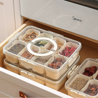 Organizador de Geladeira Premium com 8 Divisórias