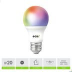 Kit 5 Lampadas Led Smart RGB Colorida Bivolt E27 - Easy